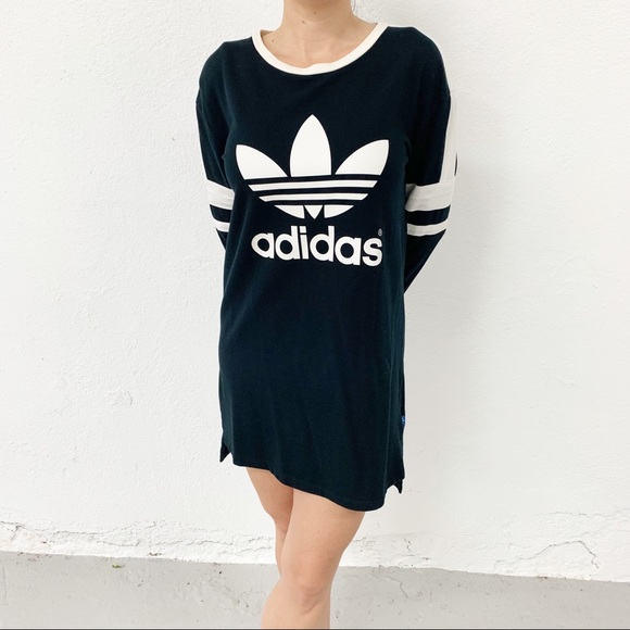 adidas Dresses & Skirts - Adidas Mini Black Dress Size Medium